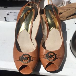 Michael Kors wedge sandals
